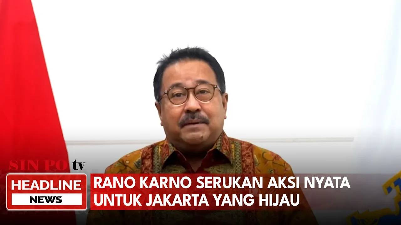 Rano Karno Serukan Aksi Nyata untuk Jakarta yang Hijau