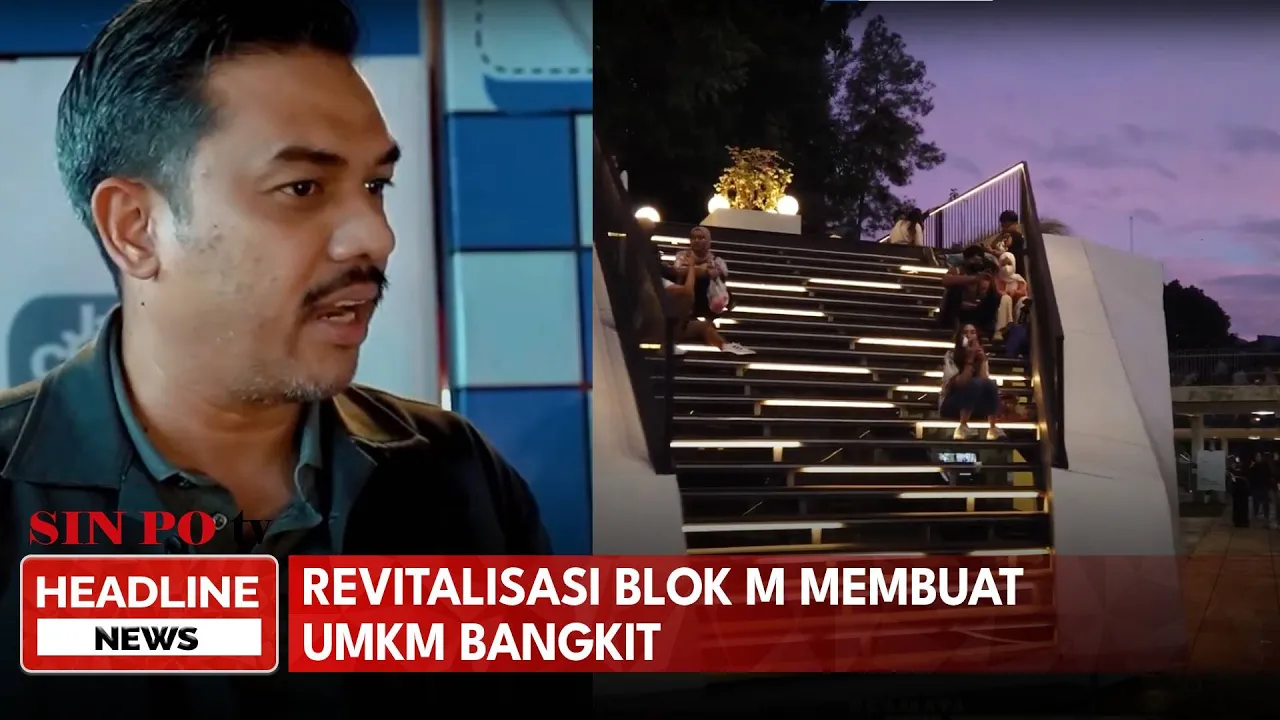 Revitalisasi Blok M Membuat UMKM Bangkit