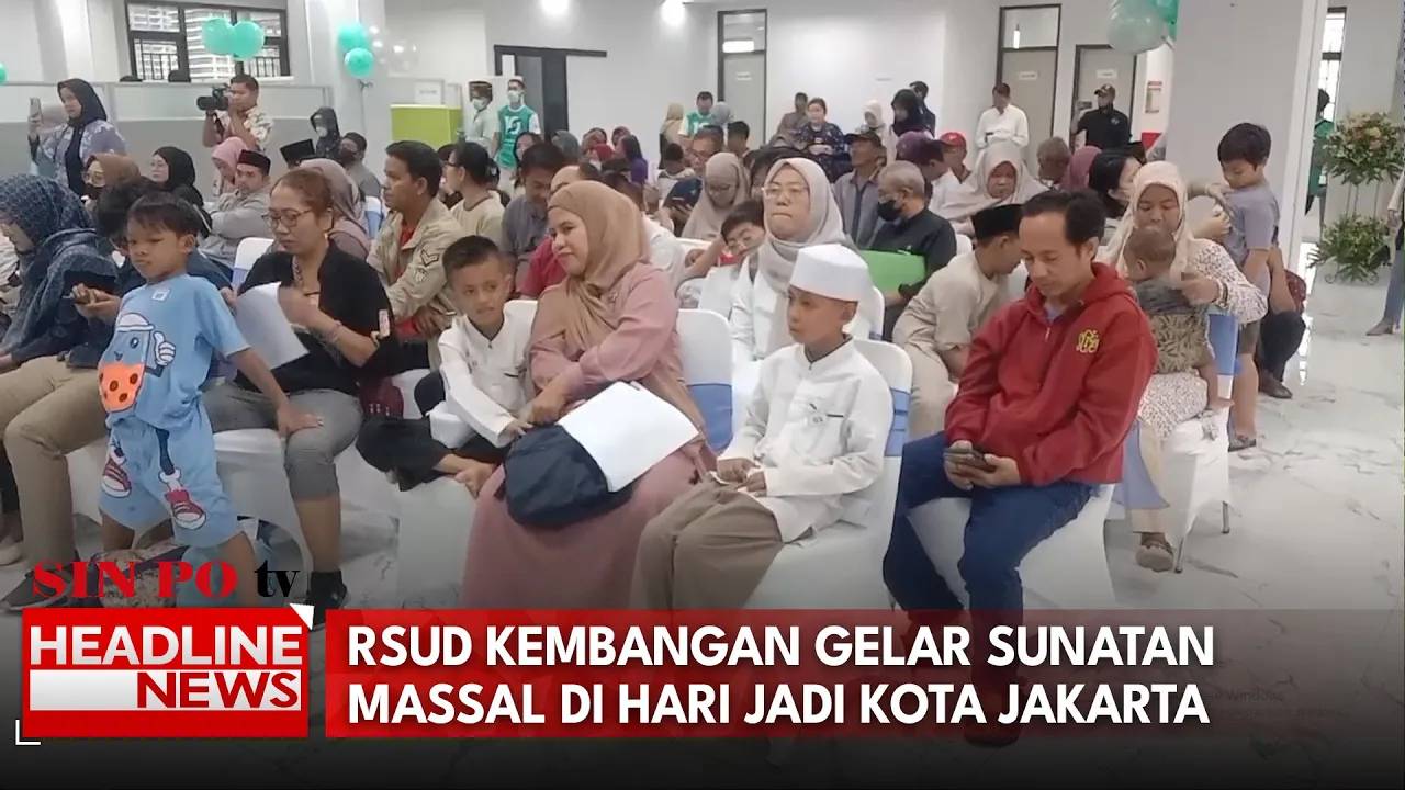 RSUD Kembangan Gelar Sunatan Massal di Hari Jadi Kota Jakarta