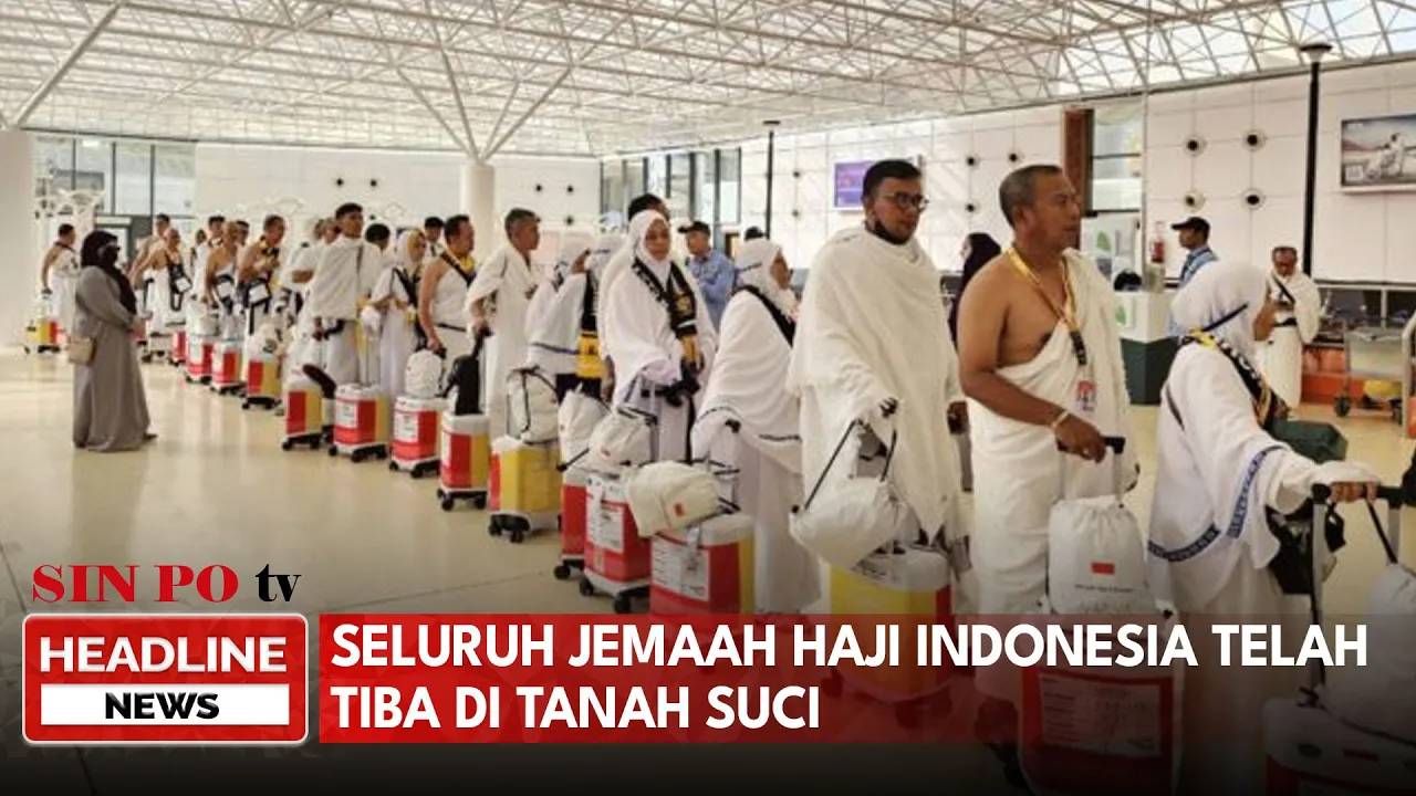 Seluruh Jemaah Haji Indonesia Telah Tiba Di Tanah Suci