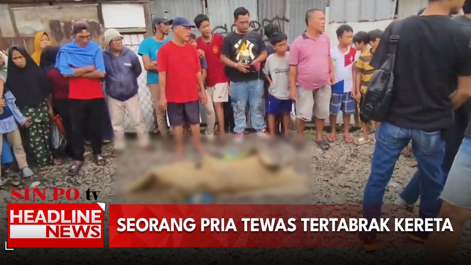 Seorang Pria Tewas Tertabrak Kereta