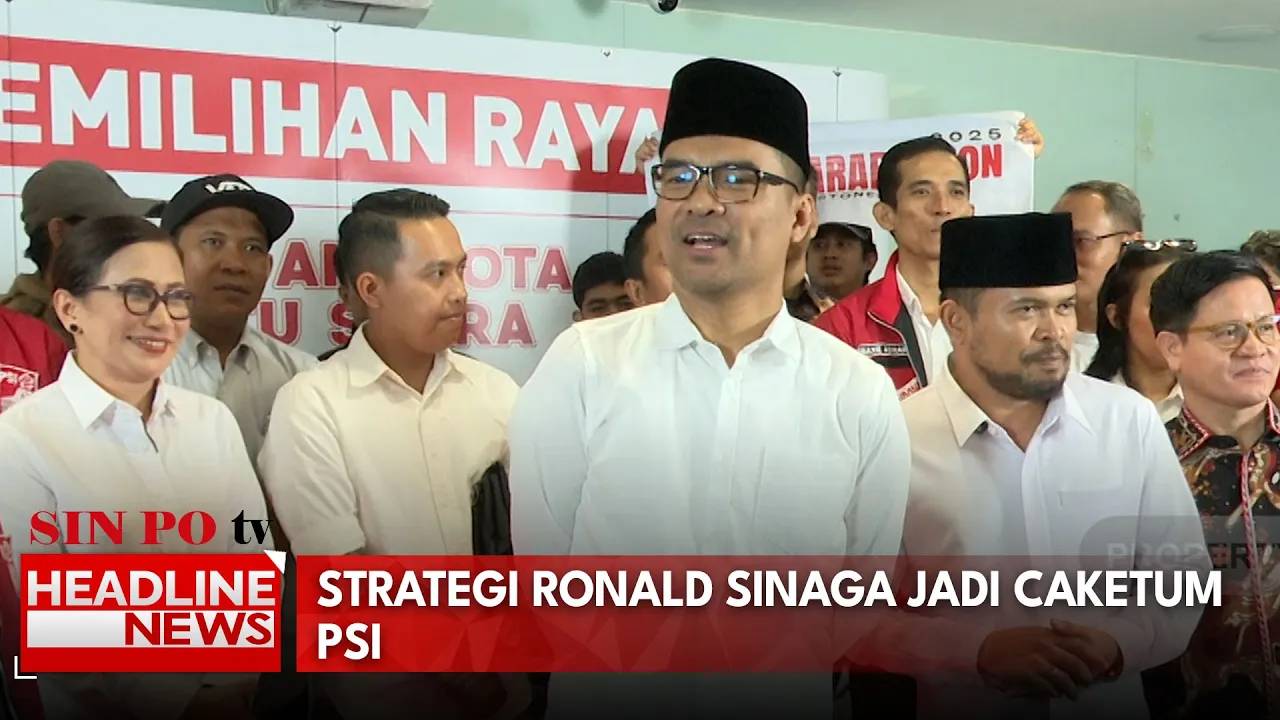 Strategi Ronald Sinaga Jadi Caketum PSI