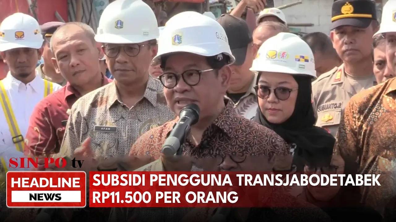 Subsidi Pengguna Transjabodetabek Rp11.500 per Orang