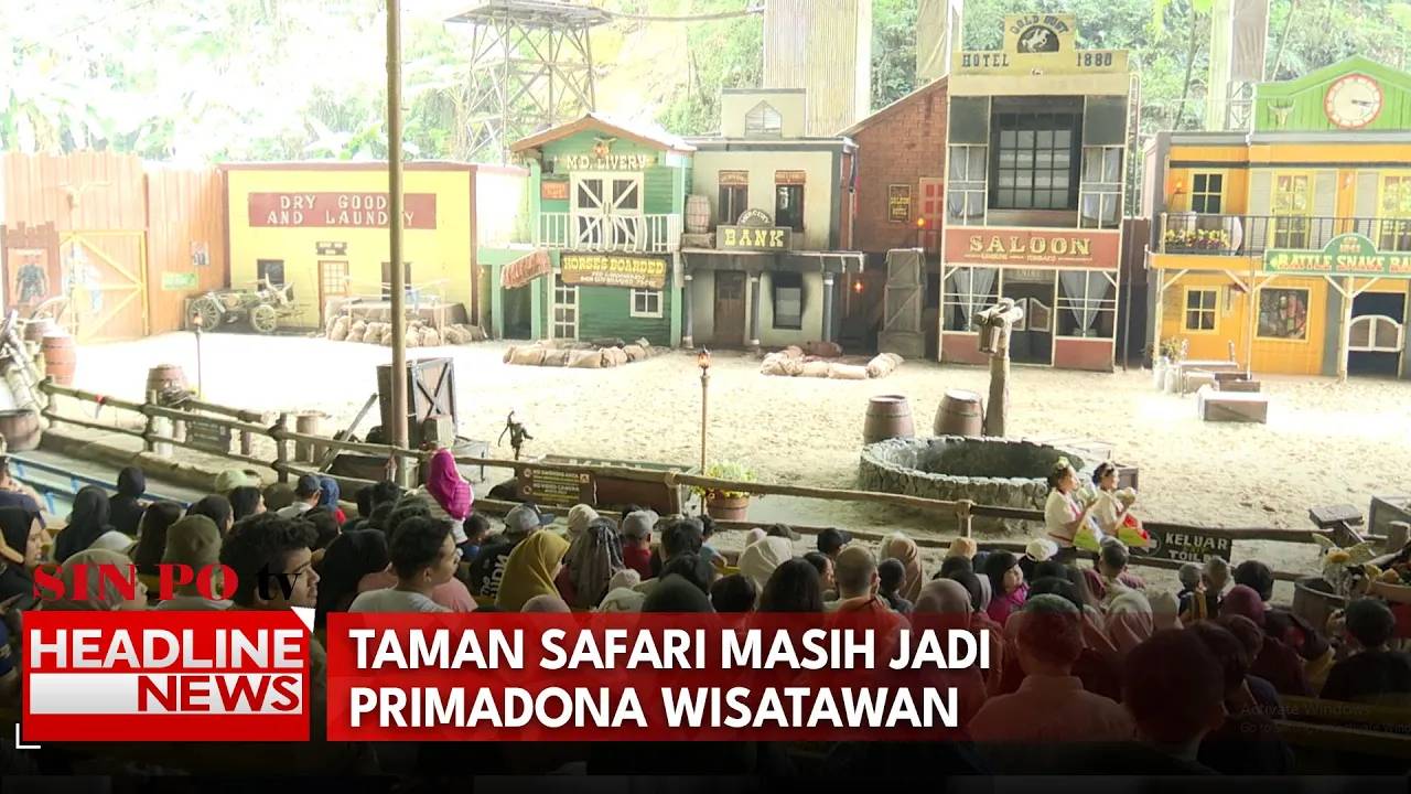 Taman Safari Masih Jadi Primadona Wisatawan