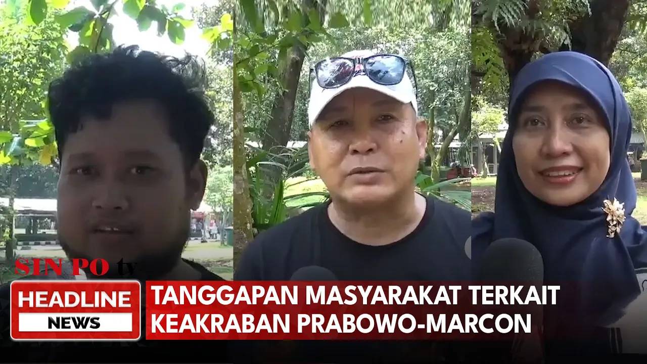 Tanggapan Masyarakat Terkait Keakraban Prabowo-Marcon