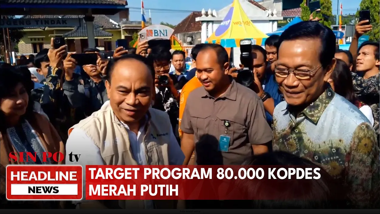 Target Program 80.000 Kopdes Merah Putih