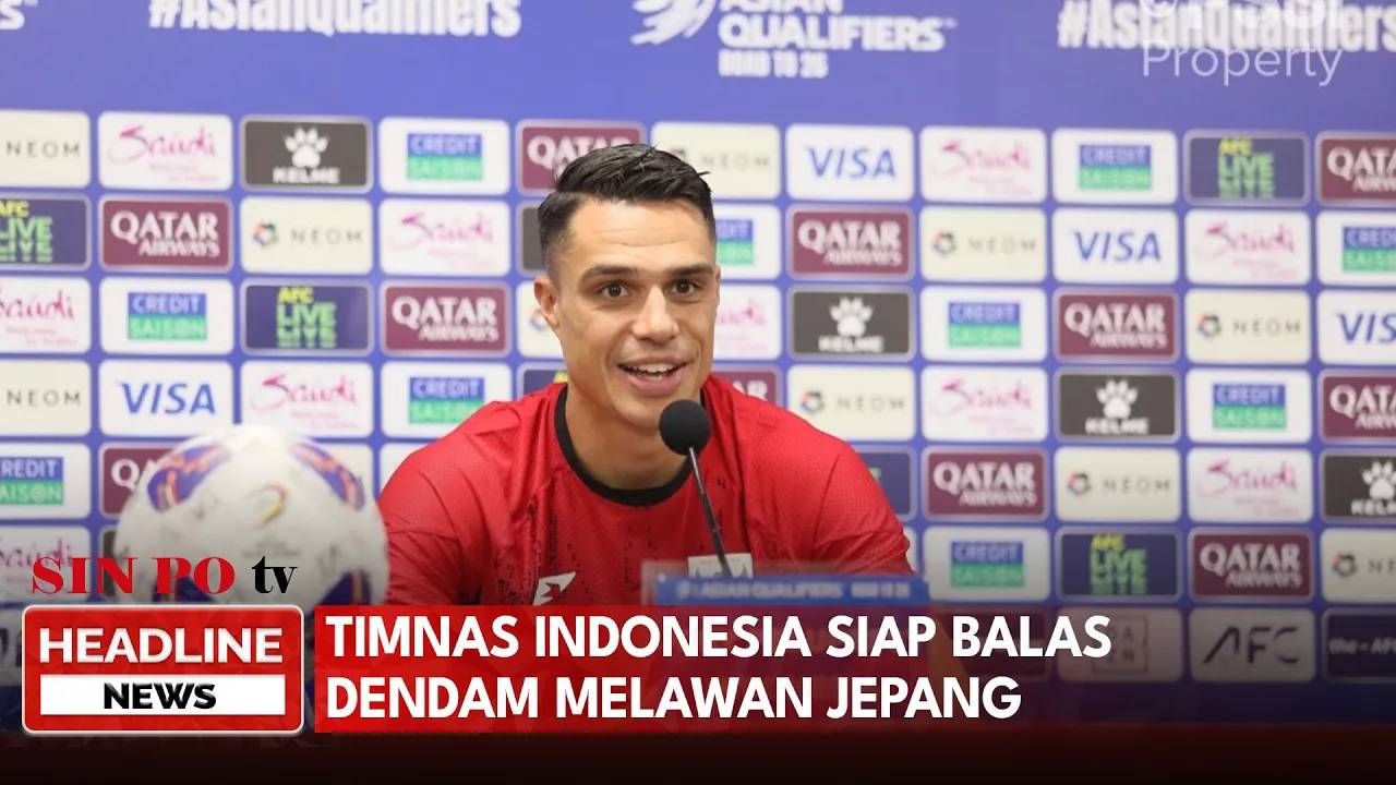 Timnas Indonesia Siap Balas Dendam Melawan Jepang