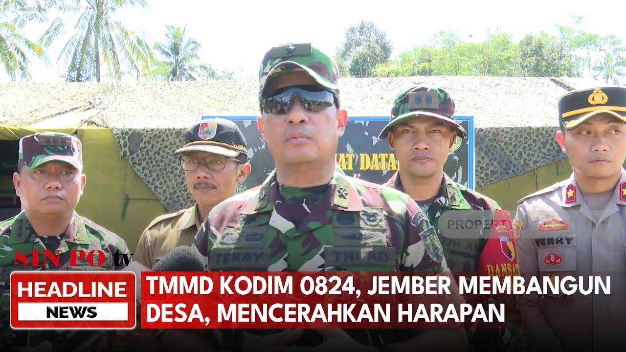 TMMD Kodim 0824/Jember Membangun Desa, Mencerahkan Harapan