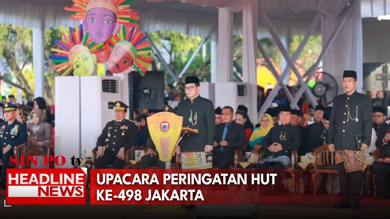 Upacara Peringatan HUT ke-498 Jakarta