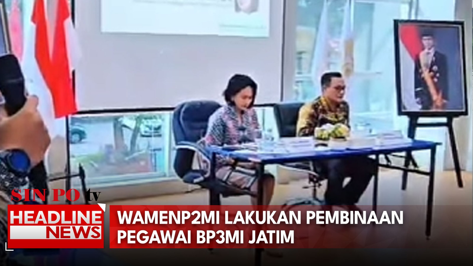 Wamen P2MI Lakukan Pembinaan Pegawai BP3MI Jatim