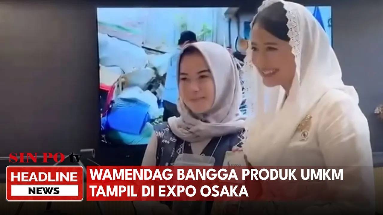 Wamendag Bangga Produk UMKM Tampil Di Expo Osaka
