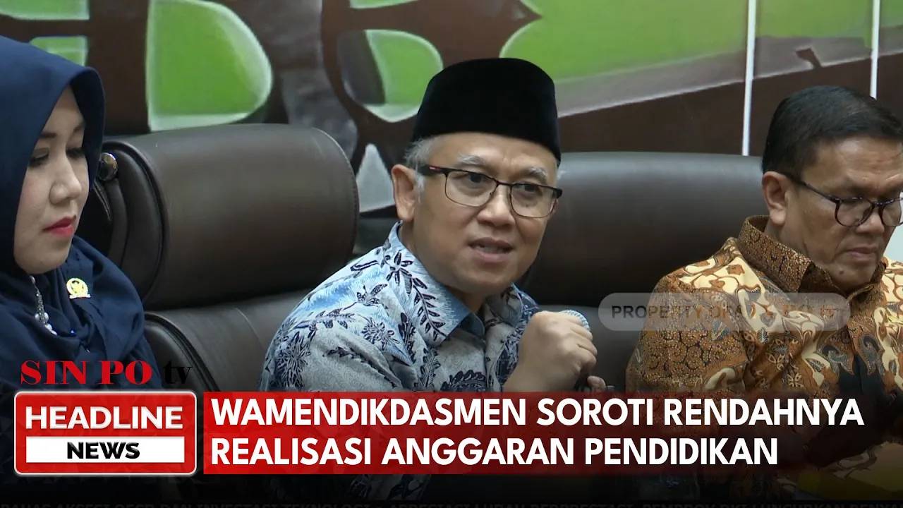 Wamendikdasmen Soroti Rendahnya Realisasi Anggaran Pendidikan