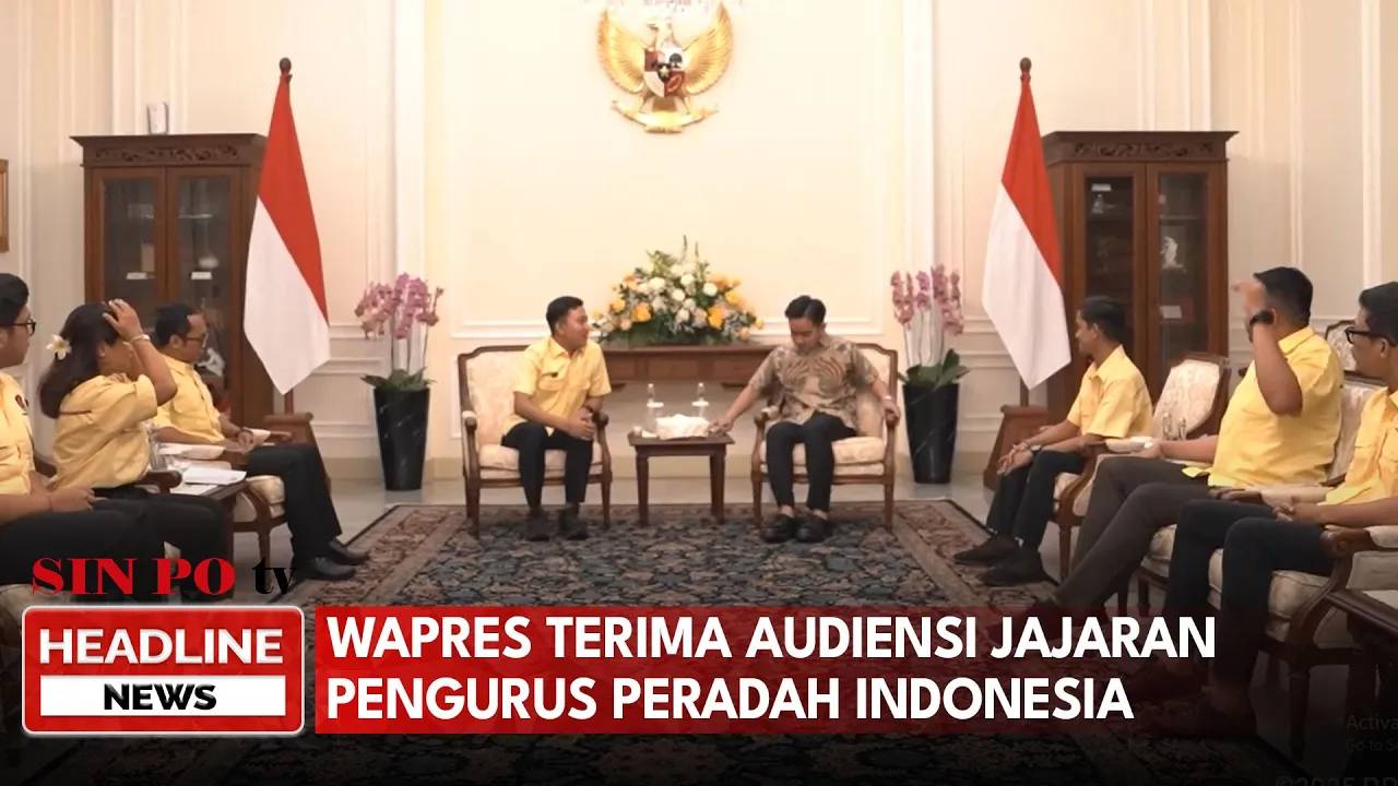 Wapres Terima Audiensi Jajaran Pengurus Peradah Indonesia