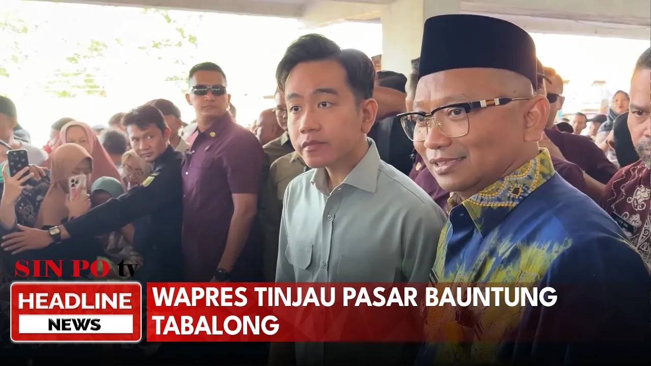 Wapres Tinjau Pasar Bauntung Tabalong