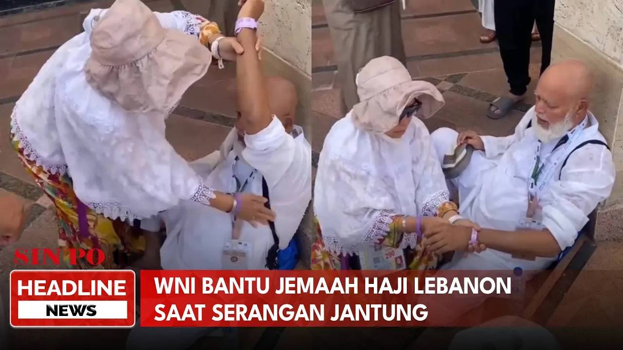 WNI Bantu Jemaah Haji Lebanon Saat Serangan Jantung