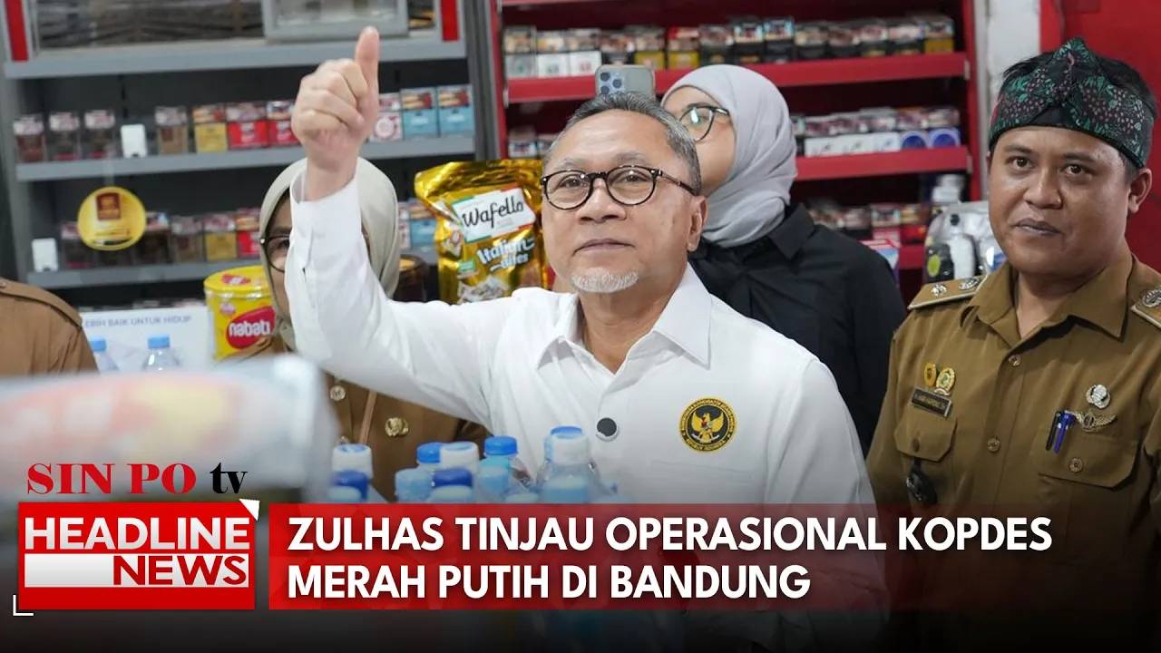 Zulhas Tinjau Operasional Kopdes Merah Putih di Bandung