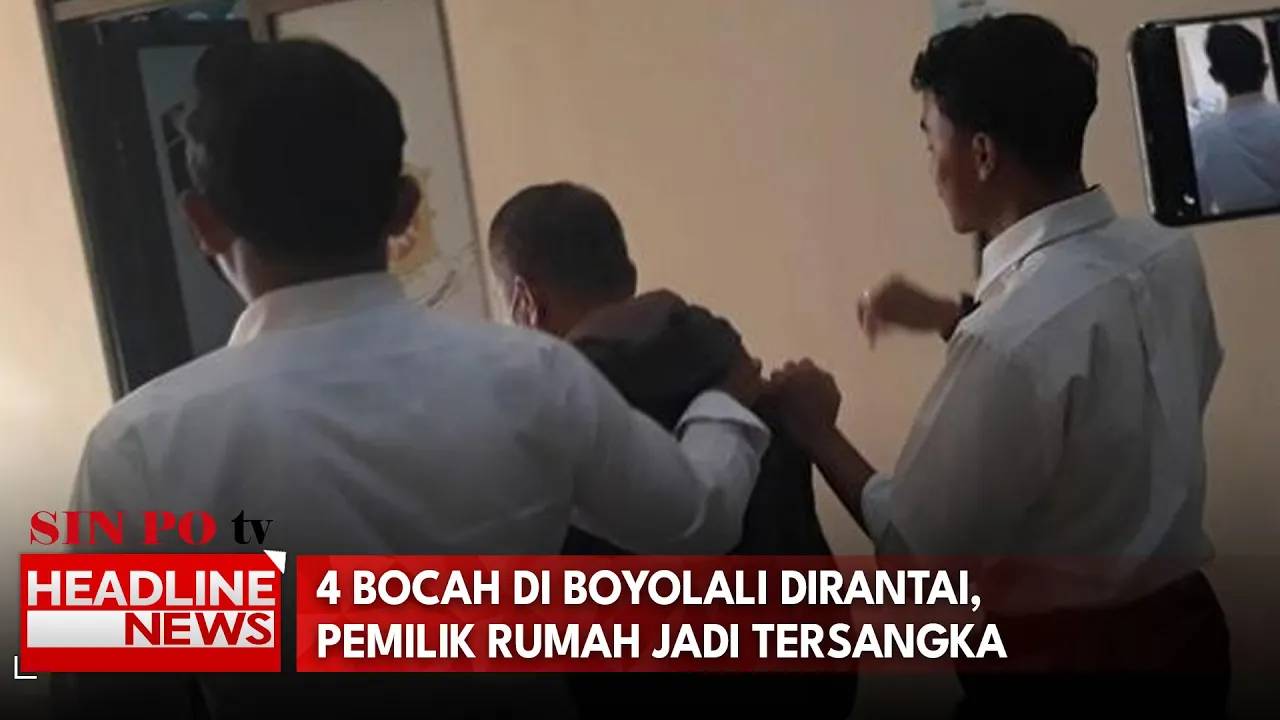 4 Bocah di Boyolali Dirantai, Pemilik Rumah Jadi Tersangka