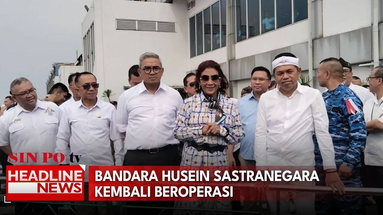 Bandara Husein Sastranegara Kembali Beroperasi