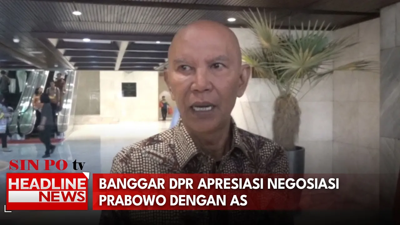 Banggar DPR Apresiasi Negosiasi Prabowo Dengan AS