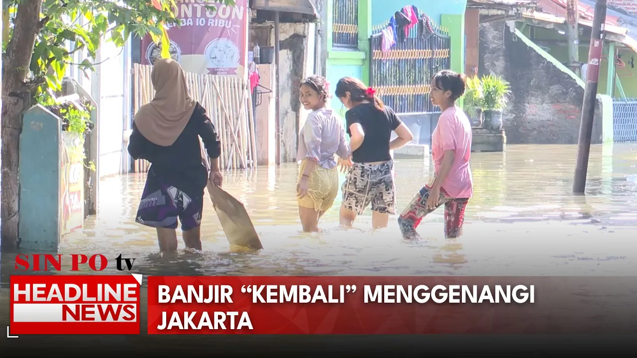 Banjir “Kembali” Menggenangi Jakarta