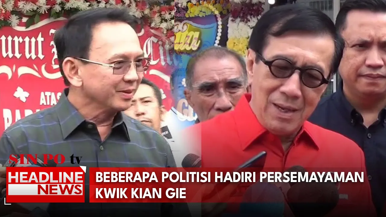 Beberapa Politisi Hadiri Persemayaman Kwik Kian Gie