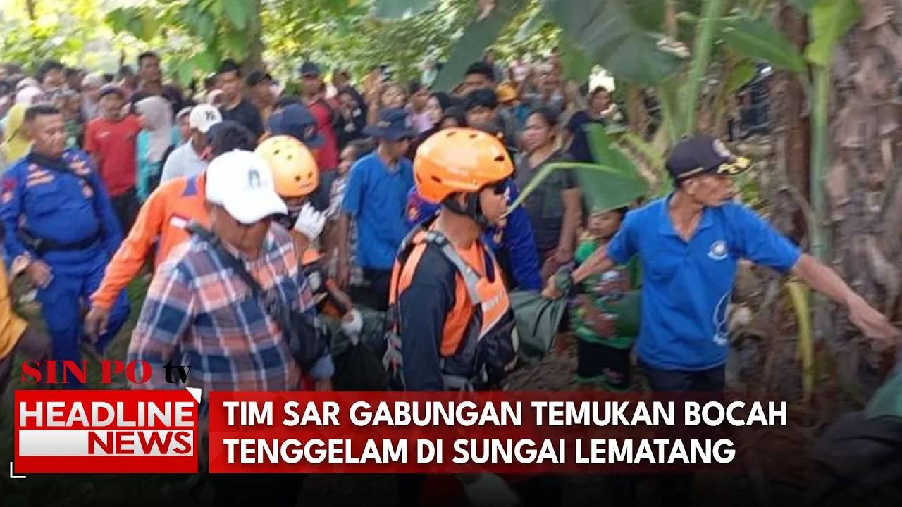 Bocah Tenggelam di Sungai Lematang Ditemukan Tim SAR Gabungan