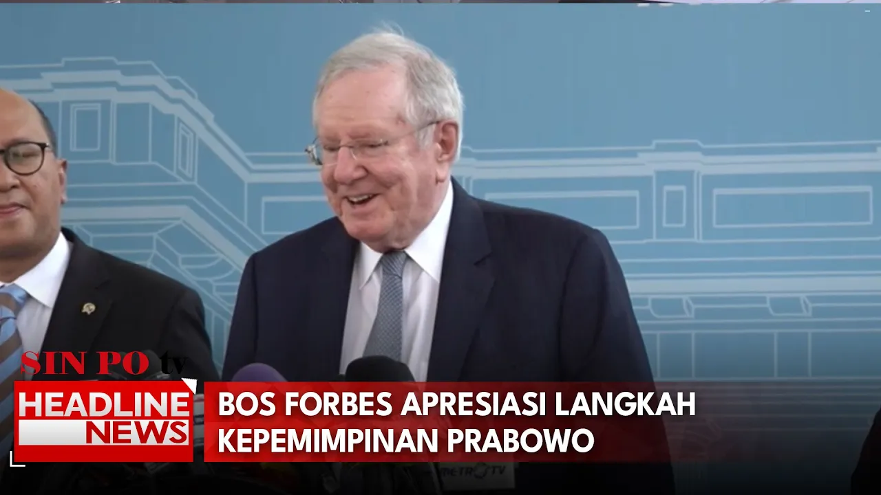 Bos Forbes Apresiasi Langkah Kepemimpinan Prabowo