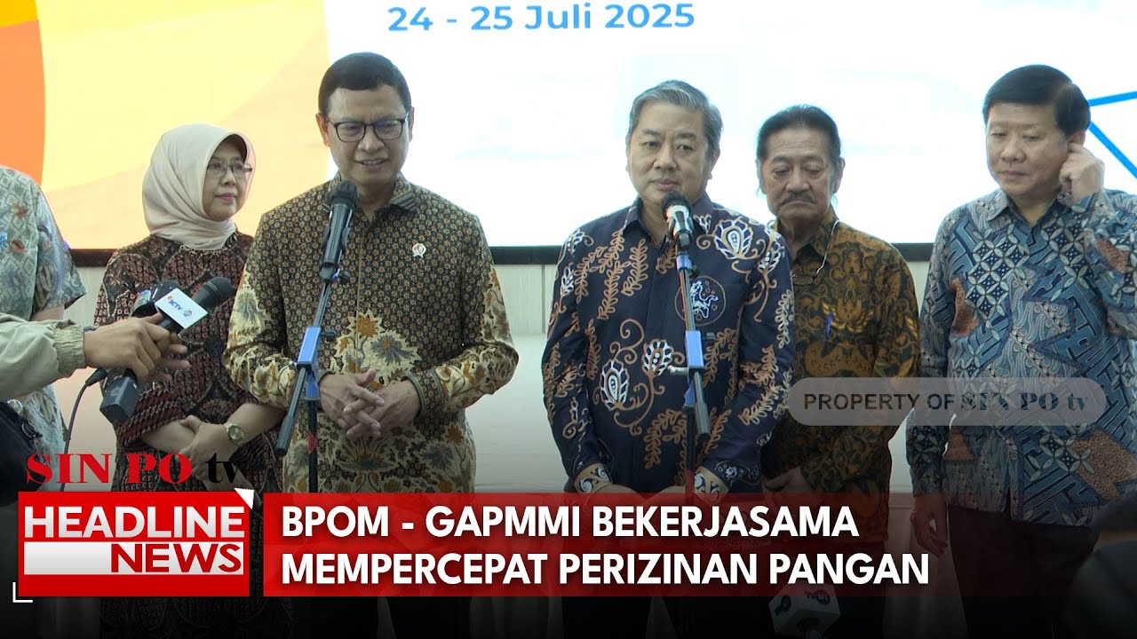 BPOM - GAPMMI Bekerjasama Mempercepat Perizinan Pangan Olahan