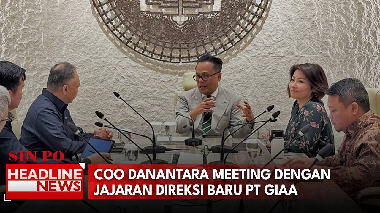 COO Danantara Meeting Dengan Jajaran Direksi Baru PT GIAA