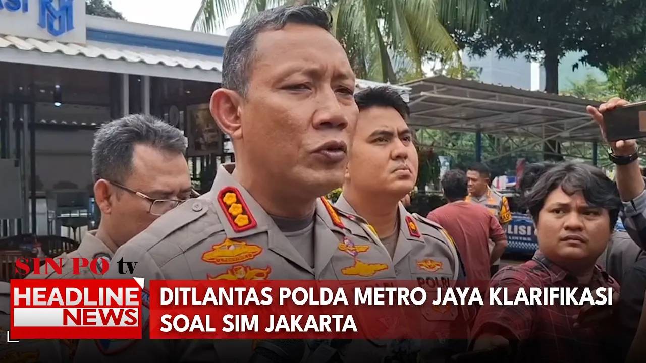 Ditlantas Polda Metro Jaya Klarifikasi Soal SIM Jakarta