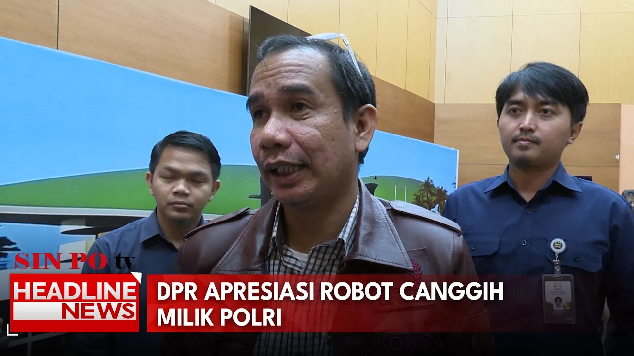 DPR Apresiasi Robot Canggih Milik Polri