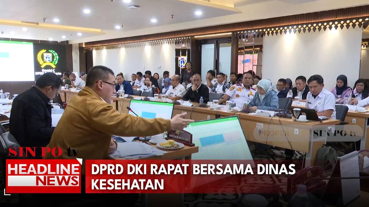 DPRD DKI Rapat Bersama Dinas Kesehatan