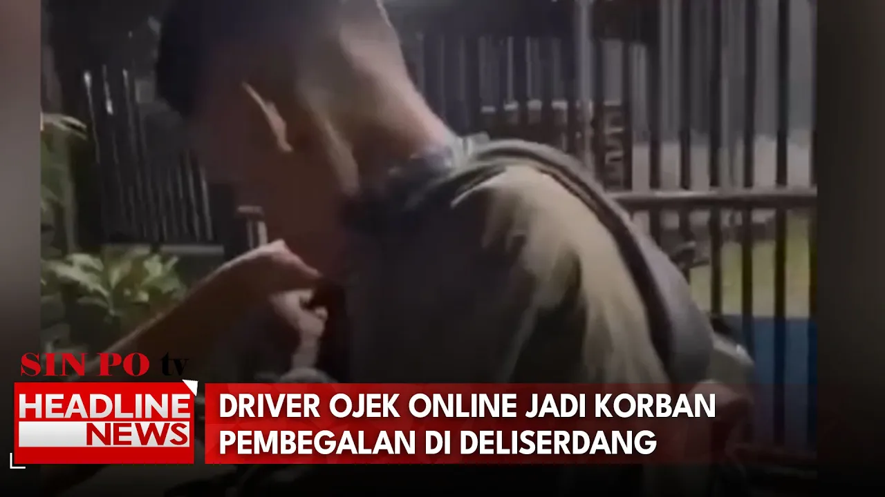 Driver Ojek Online Jadi Korban Pembegalan di Deliserdang