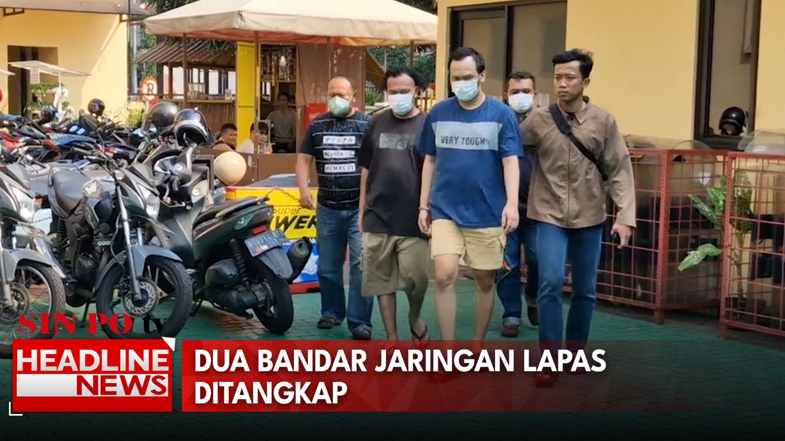 Dua Bandar Jaringan Lapas Ditangkap