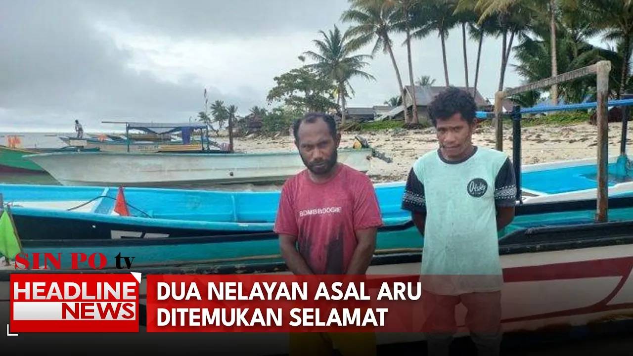 Dua Nelayan Asal Aru Ditemukan Selamat
