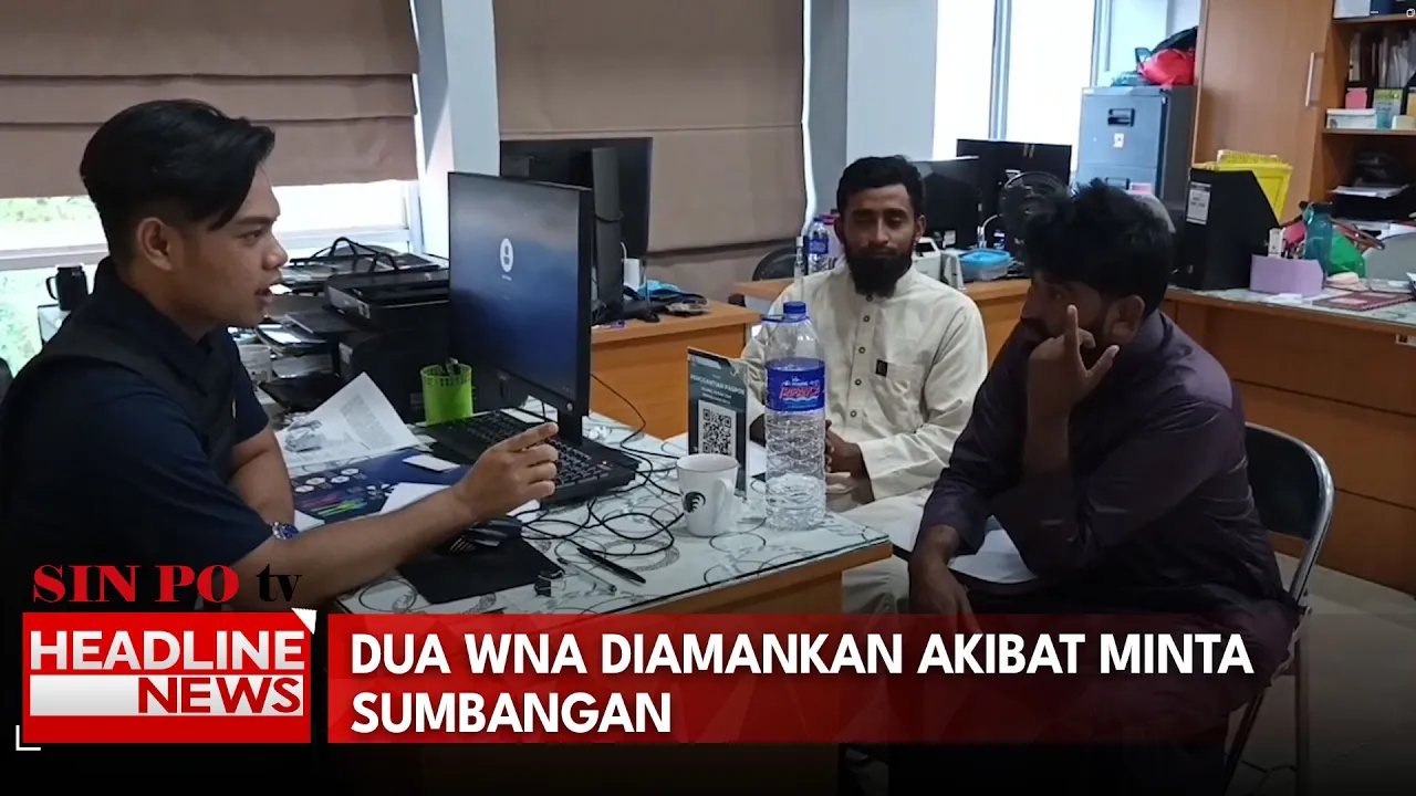 Dua WNA Diamankan Akibat Minta Sumbangan
