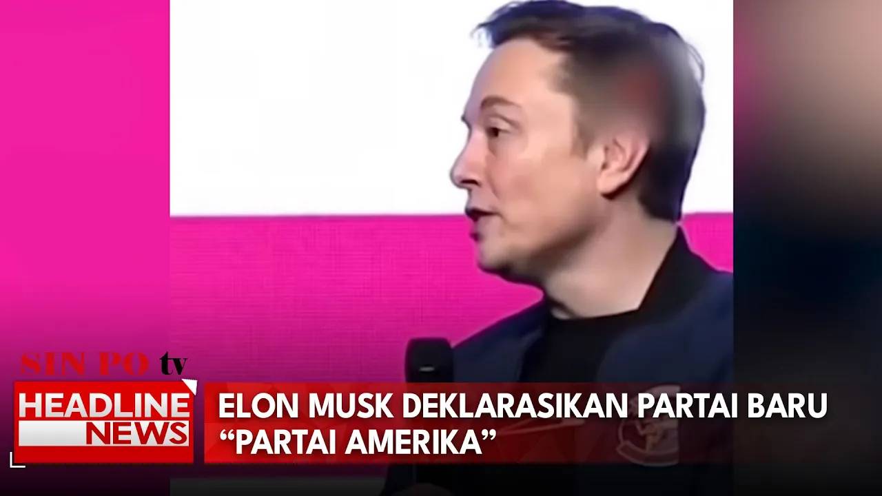 Elon Musk Deklarasikan Partai Baru “Partai Amerika”