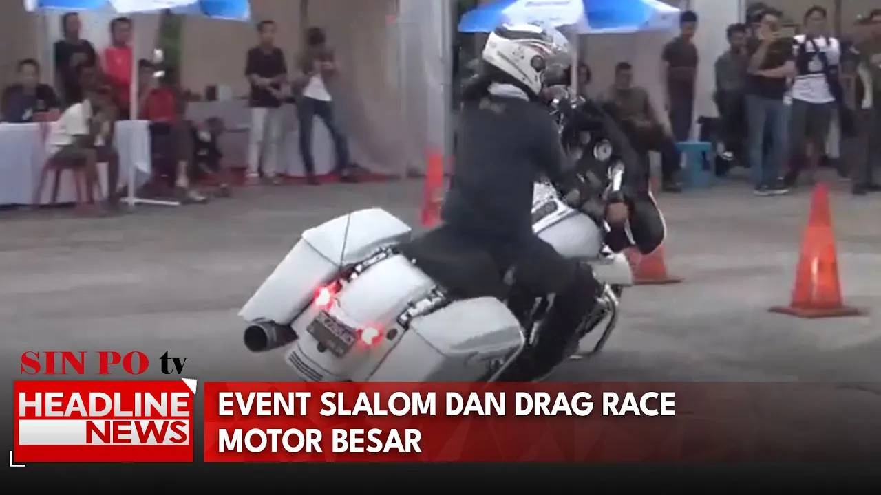 Event Slalom Dan Drag Race Motor Besar