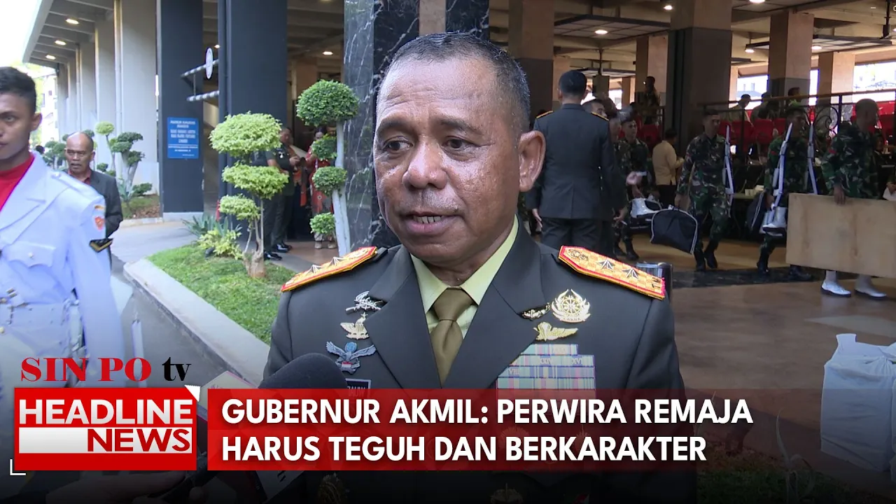 Gubernur Akmil: Perwira Remaja Harus Teguh Dan Berkarakter