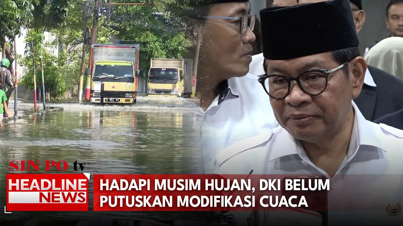 Hadapi Musim Hujan, DKI Belum Putuskan Modifikasi Cuaca