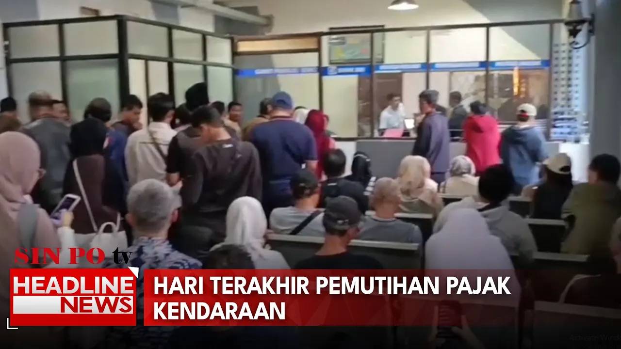 Hari Terakhir Pemutihan Pajak Kendaraan