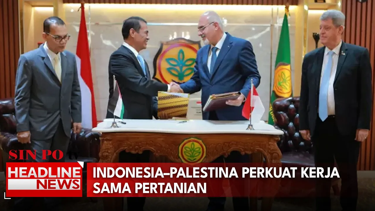 Indonesia–Palestina Perkuat Kerja Sama Pertanian