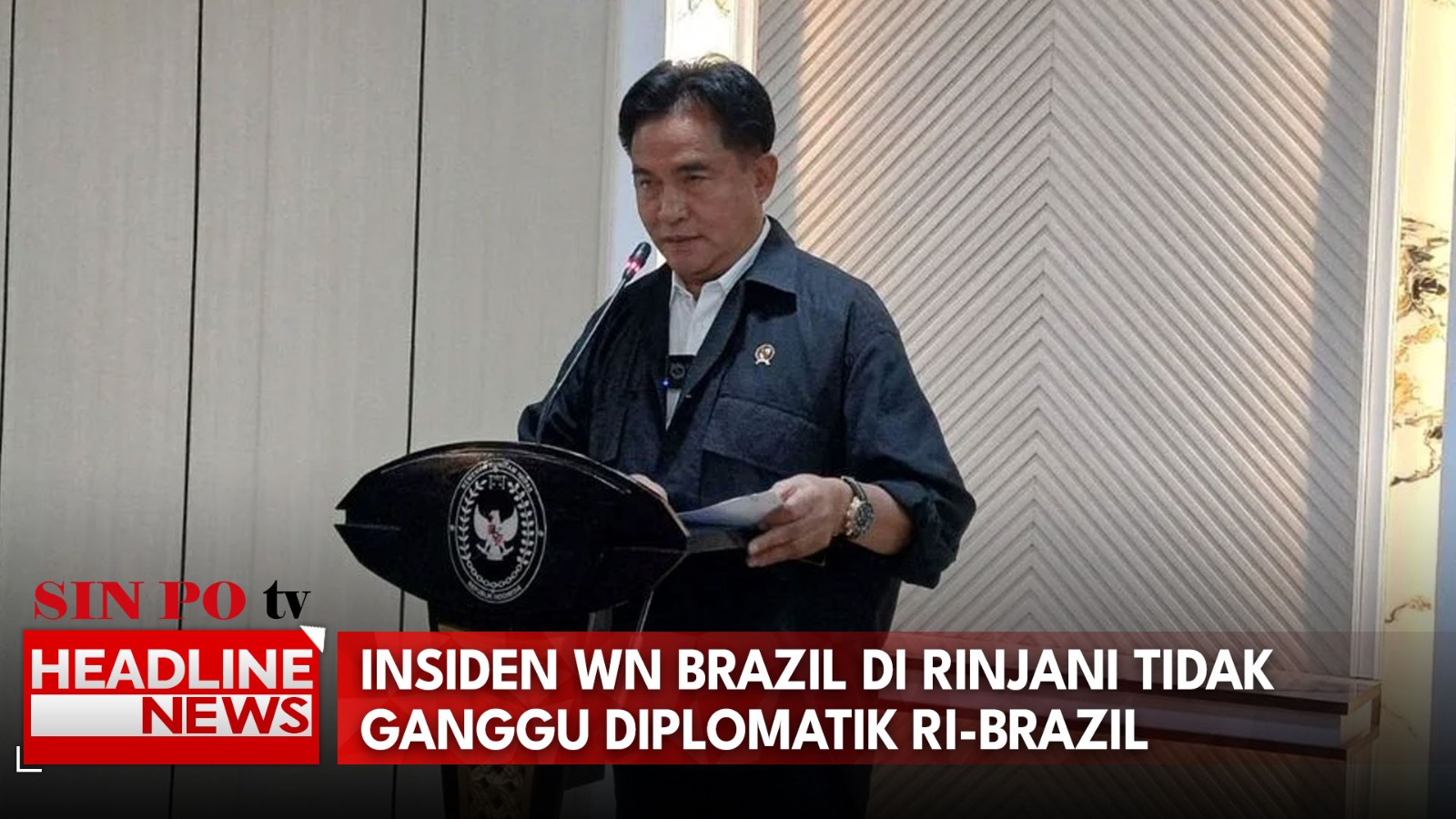 Insiden WN Brasil di Rinjani Tidak Ganggu Hubungan Diplomatik RI–Brasil