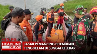 Jasad Pemancing Ditemukan Tenggelam Di Sungai Kelekar