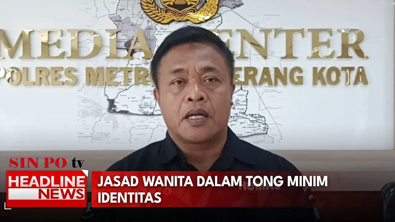 Jasad Wanita Dalam Tong Minim Identitas