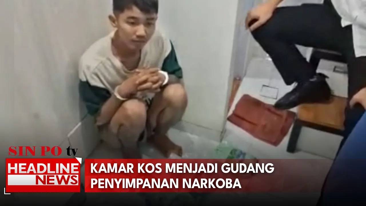Kamar Kos Menjadi Gudang Penyimpanan Narkoba