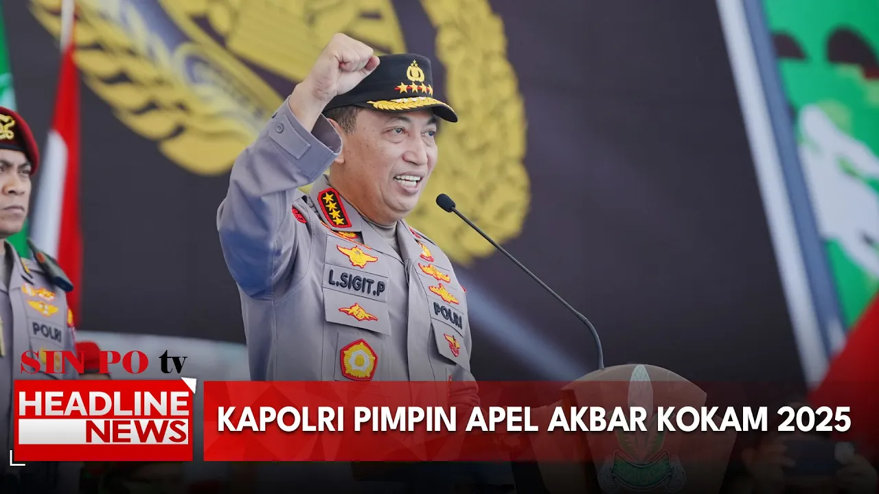 Kapolri Pimpin Apel Akbar Kokam 2025