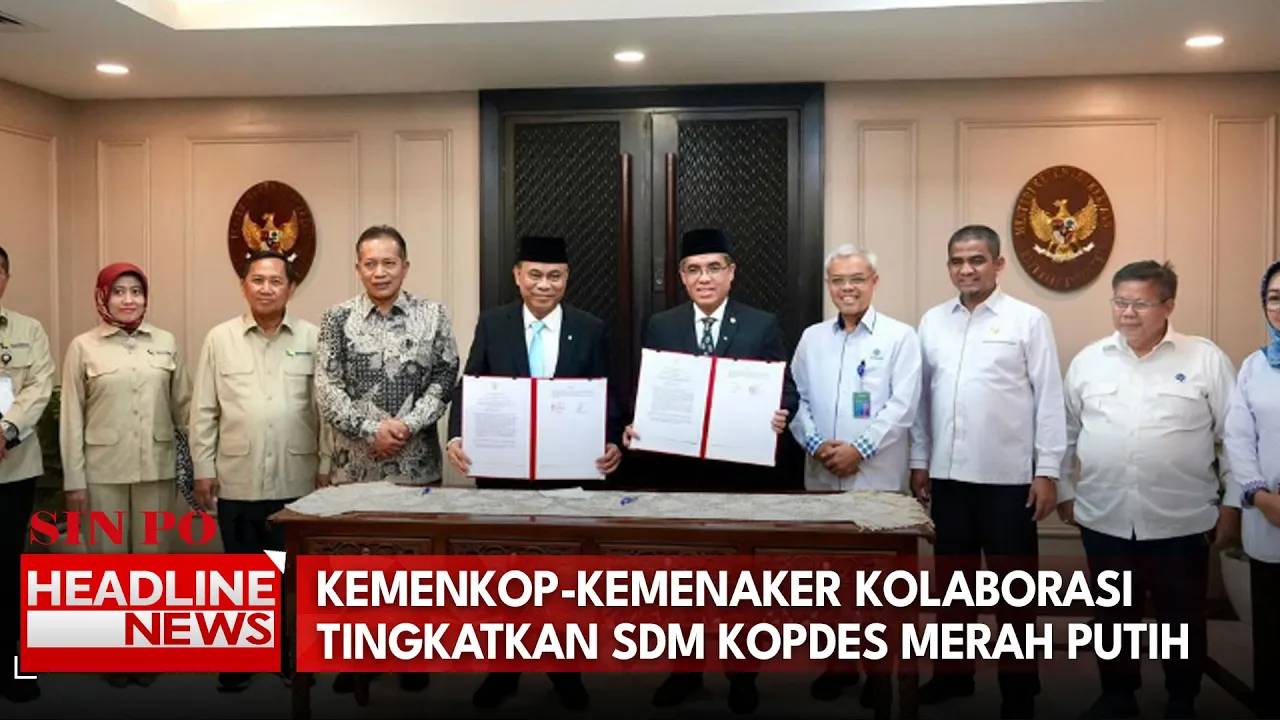 Kemenkop–Kemenaker Kolaborasi Tingkatkan SDM Kopdes Merah Putih