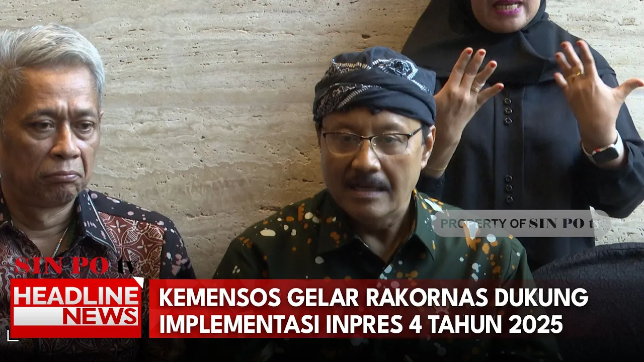Kemensos Gelar Rakornas Dukung Implementasi Inpres 4 Tahun 2025
