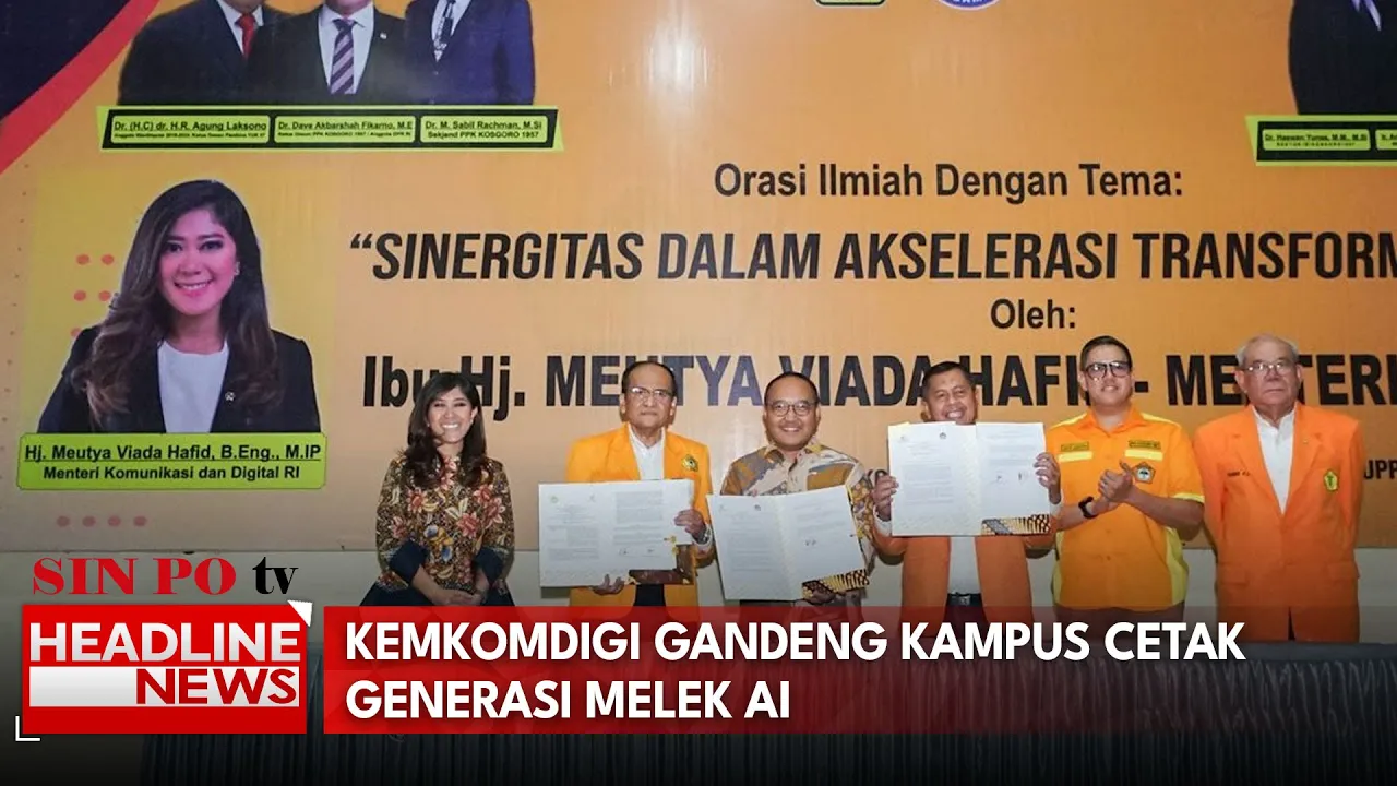 Kemkomdigi Gandeng Kampus Cetak Generasi Melek AI